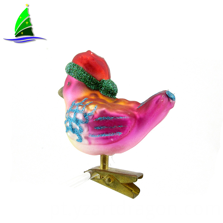 Enfeites de árvore de Natal de vidro claro Clear Glass Christmas Tree Ornaments